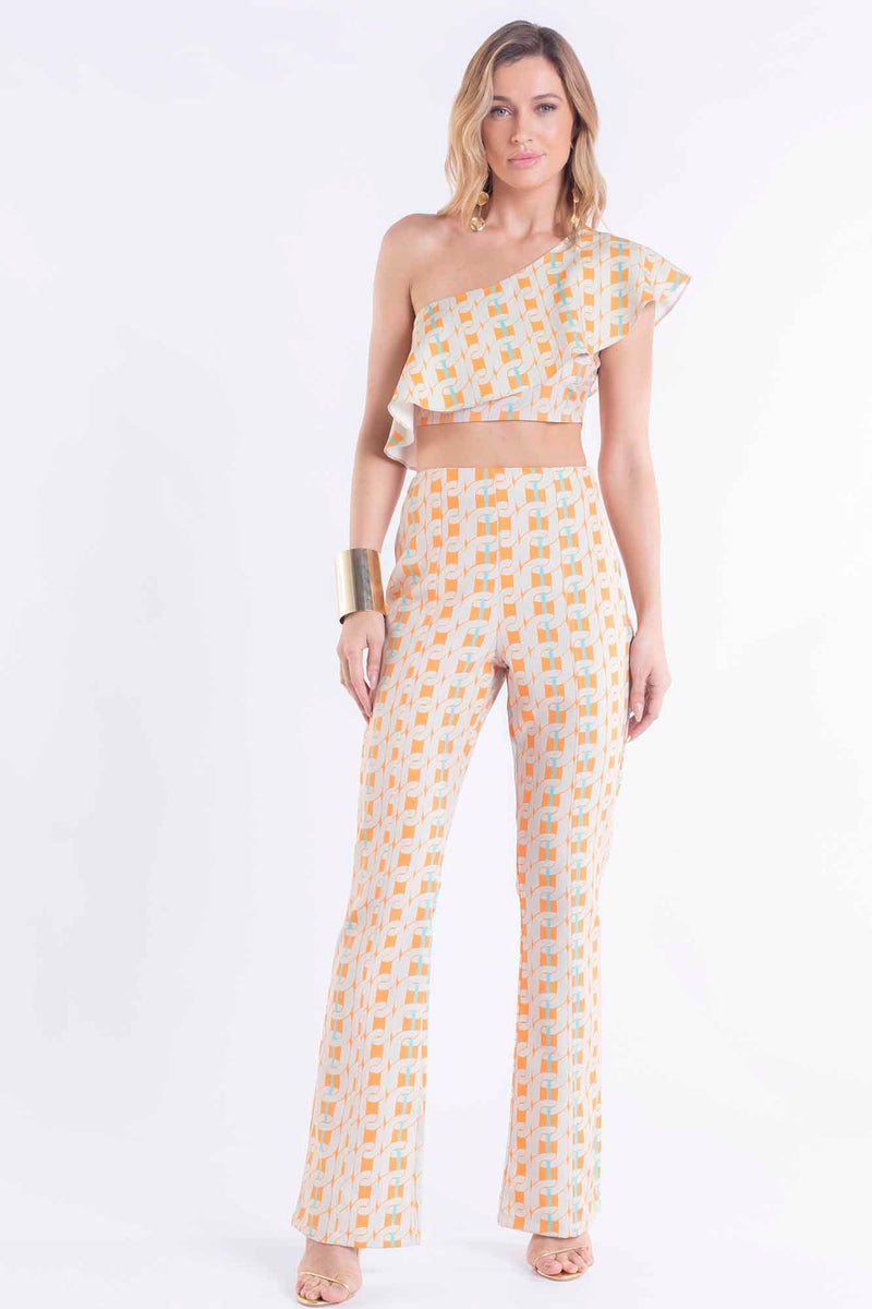 *CALÇA FLARE ALFAIATARIA – cityblue